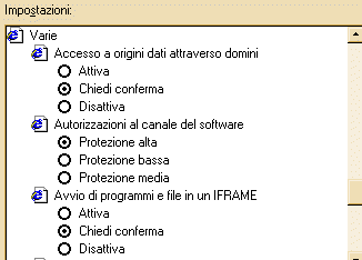 Impostazioni Livello Protezione (6)