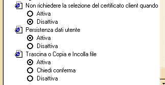 Impostazioni Livello Protezione (8)